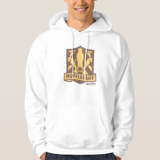 HARRY POTTER™ | Summer Magic HUFFLEPUFF™ Wappen Hoodie (Vorderseite)