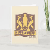 HARRY POTTER™ | Summer Magic HUFFLEPUFF™ Wappen Karte (Vorderseite)
