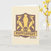 HARRY POTTER™ | Summer Magic HUFFLEPUFF™ Wappen Karte (Gelbe Blume)