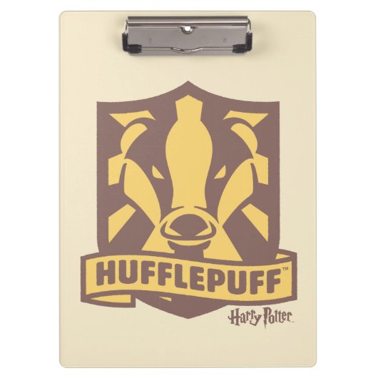 HARRY POTTER™ | Summer Magic HUFFLEPUFF™ Wappen Klemmbrett (Vorderseite)