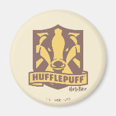 HARRY POTTER™ | Summer Magic HUFFLEPUFF™ Wappen Magnet (Vorne)