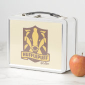 HARRY POTTER™ | Summer Magic HUFFLEPUFF™ Wappen Metall Brotdose (Beispiel)