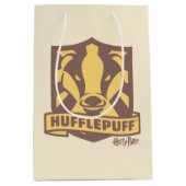HARRY POTTER™ | Summer Magic HUFFLEPUFF™ Wappen Mittlere Geschenktüte (Vorderseite)