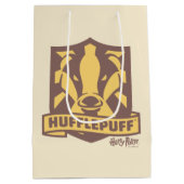 HARRY POTTER™ | Summer Magic HUFFLEPUFF™ Wappen Mittlere Geschenktüte (Rückseite)