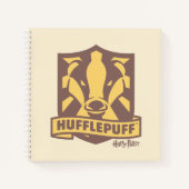 HARRY POTTER™ | Summer Magic HUFFLEPUFF™ Wappen Notizblock (Vorderseite)