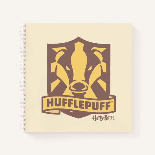 HARRY POTTER™ | Summer Magic HUFFLEPUFF™ Wappen Notizblock (Vorderseite)