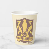 HARRY POTTER™ | Summer Magic HUFFLEPUFF™ Wappen Pappbecher (Rückseite)