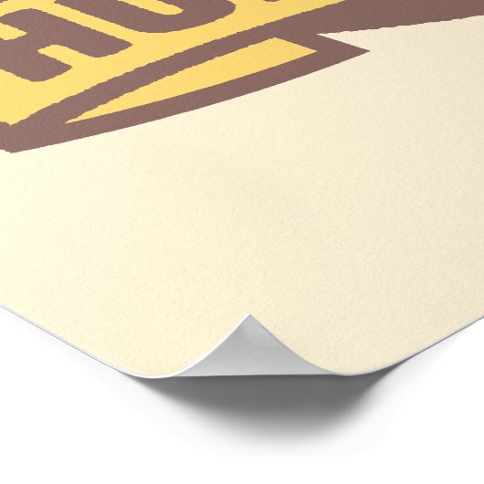 HARRY POTTER™ | Summer Magic HUFFLEPUFF™ Wappen Poster (Ecke)