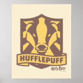 HARRY POTTER™ | Summer Magic HUFFLEPUFF™ Wappen Poster (Vorne)