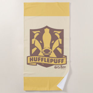 HARRY POTTER™   Summer Magic HUFFLEPUFF™ Wappen Strandtuch