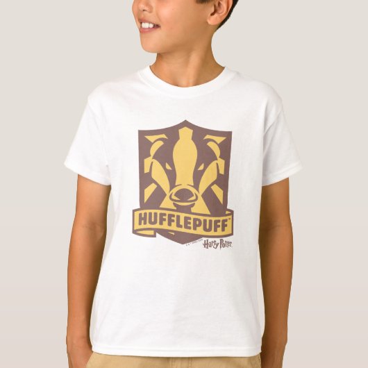 HARRY POTTER™ | Summer Magic HUFFLEPUFF™ Wappen T-Shirt (Vorderseite)