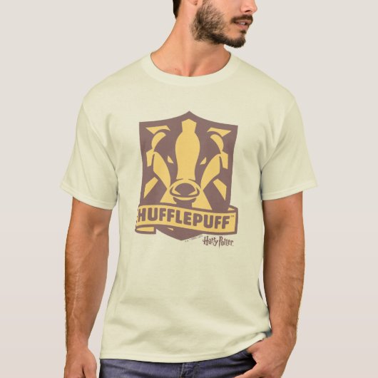 HARRY POTTER™ | Summer Magic HUFFLEPUFF™ Wappen T-Shirt (Vorderseite)