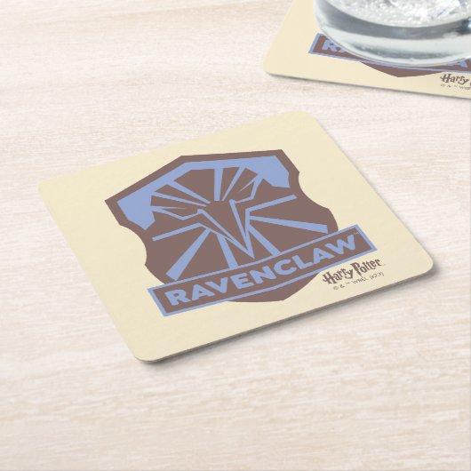 HARRY POTTER™ | Summer Magic RAVENCLAW™ Crest Rechteckiger Pappuntersetzer (angewinkelt)