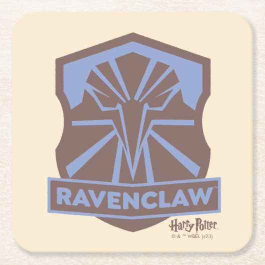 HARRY POTTER™ | Summer Magic RAVENCLAW™ Crest Rechteckiger Pappuntersetzer (Vorderseite)