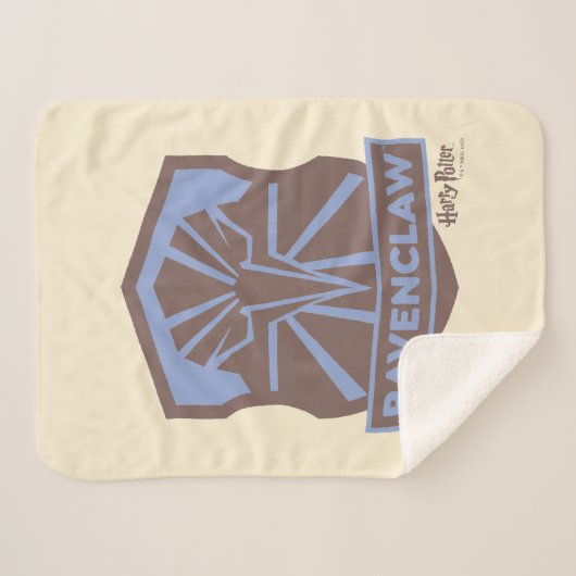 HARRY POTTER™ | Summer Magic RAVENCLAW™ Crest Sherpadecke (Vorderseite (Horizontal))