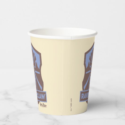 HARRY POTTER™ | Summer Magic RAVENCLAW™ Wappen Pappbecher (Rechts)