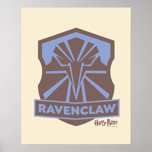 HARRY POTTER™ | Summer Magic RAVENCLAW™ Wappen Poster (Vorne)