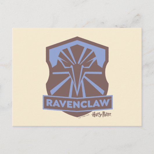 HARRY POTTER™ | Summer Magic RAVENCLAW™ Wappen Postkarte (Vorderseite)