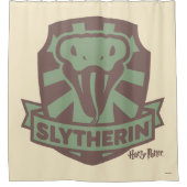 HARRY POTTER™ | Summer Magic SLYTHERIN™ Wappen Duschvorhang (Vorderseite)