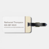 HARRY POTTER™ | Summer Magic SLYTHERIN™ Wappen Gepäckanhänger (Rückseite horizontal)