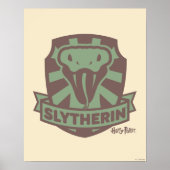 HARRY POTTER™ | Summer Magic SLYTHERIN™ Wappen Poster (Vorne)