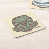 HARRY POTTER™ | Summer Magic SLYTHERIN™ Wappen Rechteckiger Pappuntersetzer (angewinkelt)