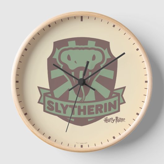 HARRY POTTER™ | Summer Magic SLYTHERIN™ Wappen Uhr (Vorderseite)