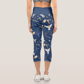 HARRY POTTER™ Summer Solstice Icon Pattern Capri Leggings (Rückseite)