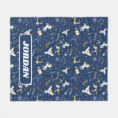 HARRY POTTER™ Summer Solstice Icon Pattern Fleecedecke (Vorderseite (Horizontal))