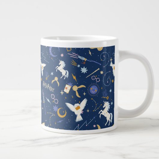 HARRY POTTER™ Summer Solstice Icon Pattern Jumbo-Tasse (Rechts)
