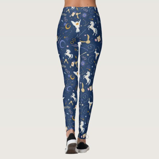 HARRY POTTER™ Summer Solstice Icon Pattern Leggings (Rückseite)
