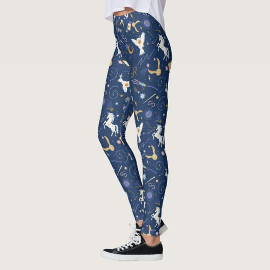 HARRY POTTER™ Summer Solstice Icon Pattern Leggings (Links)
