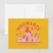 HARRY POTTER™ | Süße HOGWARTS™ Schule Postkarte (Vorne/Hinten)