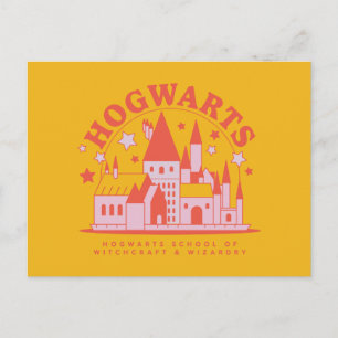 HARRY POTTER™   Süße HOGWARTS™ Schule Postkarte