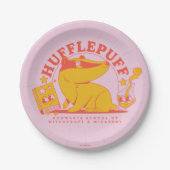 HARRY POTTER™ | Süße HUFFLEPUFF™ Pappteller (Vorderseite)