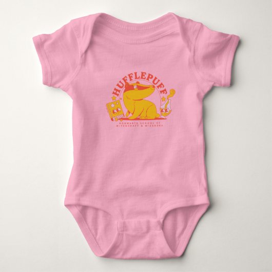 HARRY POTTER™ | Süßer HUFFLEPUFF™ Baby Strampler (Vorderseite)