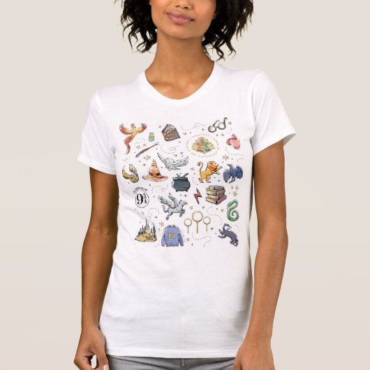 HARRY POTTER™-Symbole T-Shirt (Vorderseite)