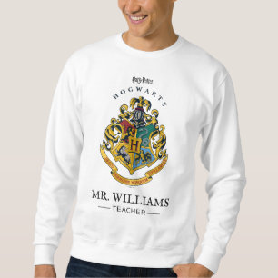 Harry Potter Teacher   Hogwarts Crest - Vollfarbig Sweatshirt