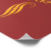 Harry Potter | Team QUIDDITCH™ Poster (Ecke)