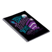 Harry Potter | The Knight Bus Typografy Graphic Notizblock (Rechte Seite)