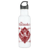 HARRY POTTER™ The Marauders Animagus Graphic Edelstahlflasche (Vorderseite)