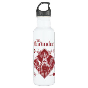 HARRY POTTER™ The Marauders Animagus Graphic Edelstahlflasche