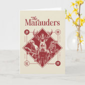 HARRY POTTER™ The Marauders Animagus Graphic Karte (Gelbe Blume)