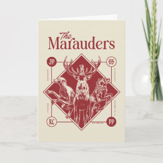 HARRY POTTER™ The Marauders Animagus Graphic Karte