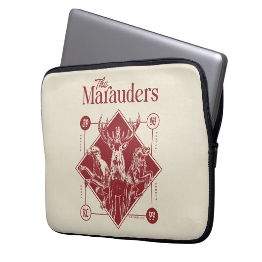 HARRY POTTER™ The Marauders Animagus Graphic Laptopschutzhülle (Vorderseite Links)