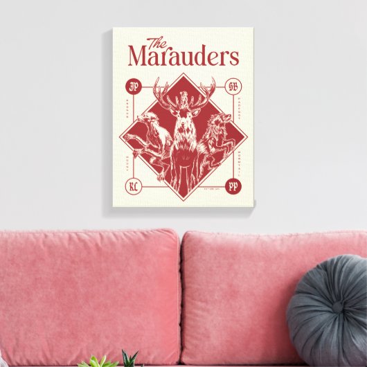 HARRY POTTER™ The Marauders Animagus Graphic Leinwanddruck (Insitu (Wohnzimmer))