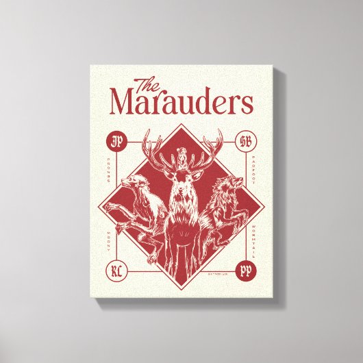 HARRY POTTER™ The Marauders Animagus Graphic Leinwanddruck (Vorderseite)