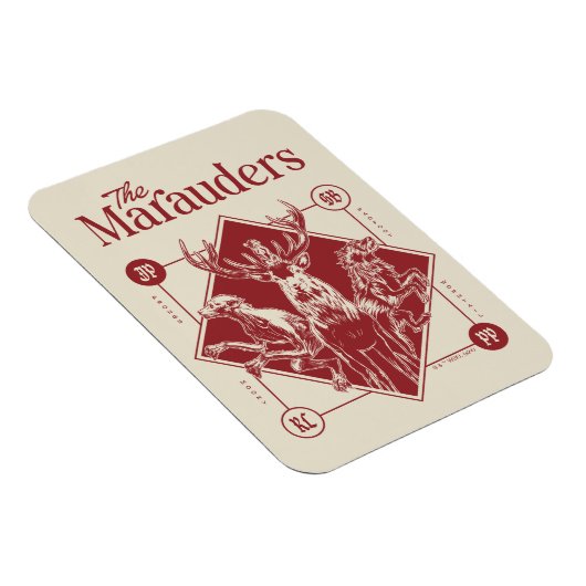 HARRY POTTER™ The Marauders Animagus Graphic Magnet (Rechte Seite)