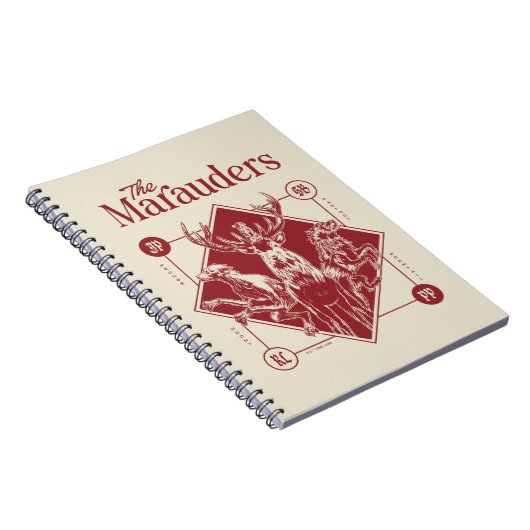 HARRY POTTER™ The Marauders Animagus Graphic Notizblock (Rechte Seite)
