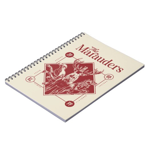 HARRY POTTER™ The Marauders Animagus Graphic Notizblock (Linke Seite)